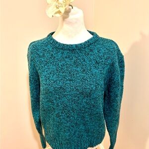 Vintage Teal Women's Woolrich Wool Sweater
